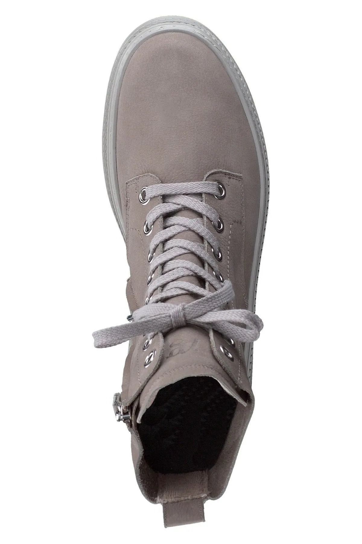 Paul Green  Stiefelette - Grau - Flacher Absatz