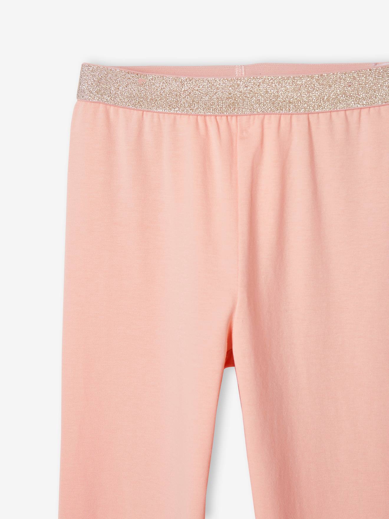 Vertbaudet Mädchen Leggings BASIC - pfirsich