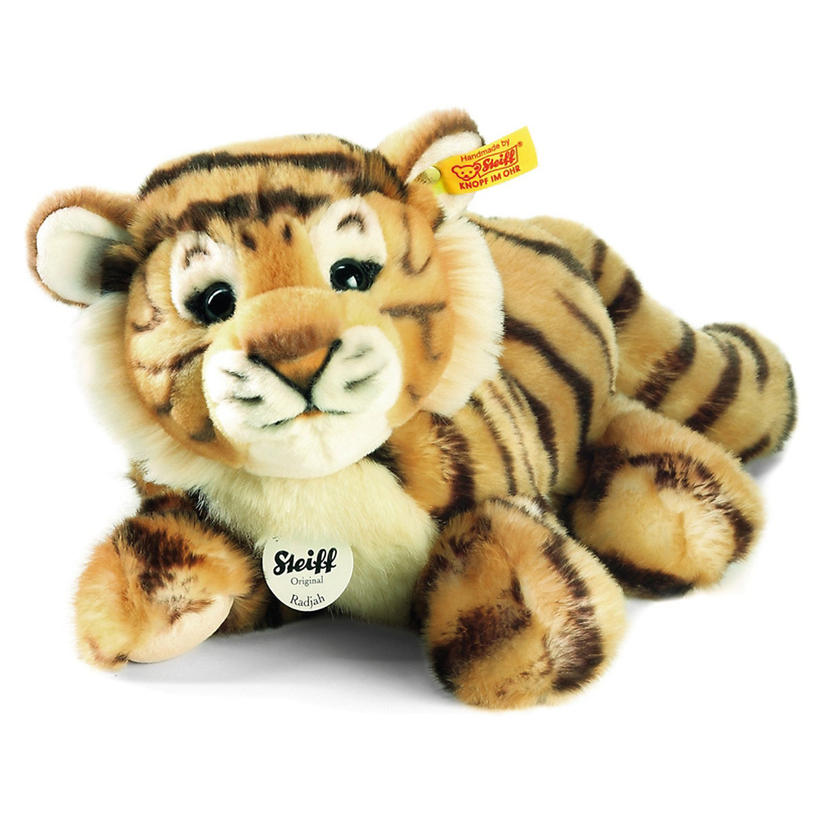 Radjah Baby Schlenker Tiger, liegend 28 cm