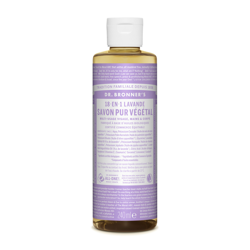 Dr Bronner's Dr Bronner's - Savon liquide Lavande - 240ml Savon liquide