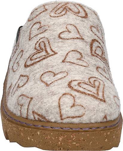 WESTLAND Hausschuh Carmaux 06, beige-kombi