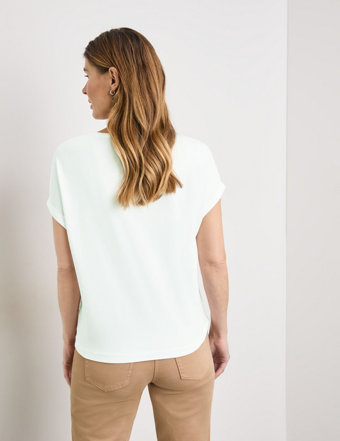 Blusenshirt mit Knotendetail