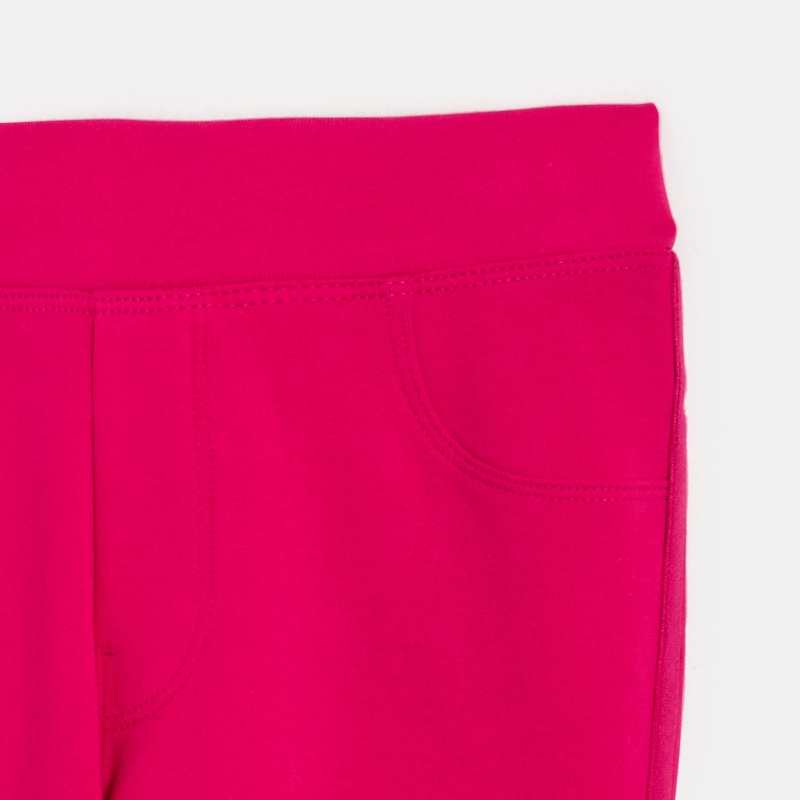 Jegging uni en jersey milano rose fille