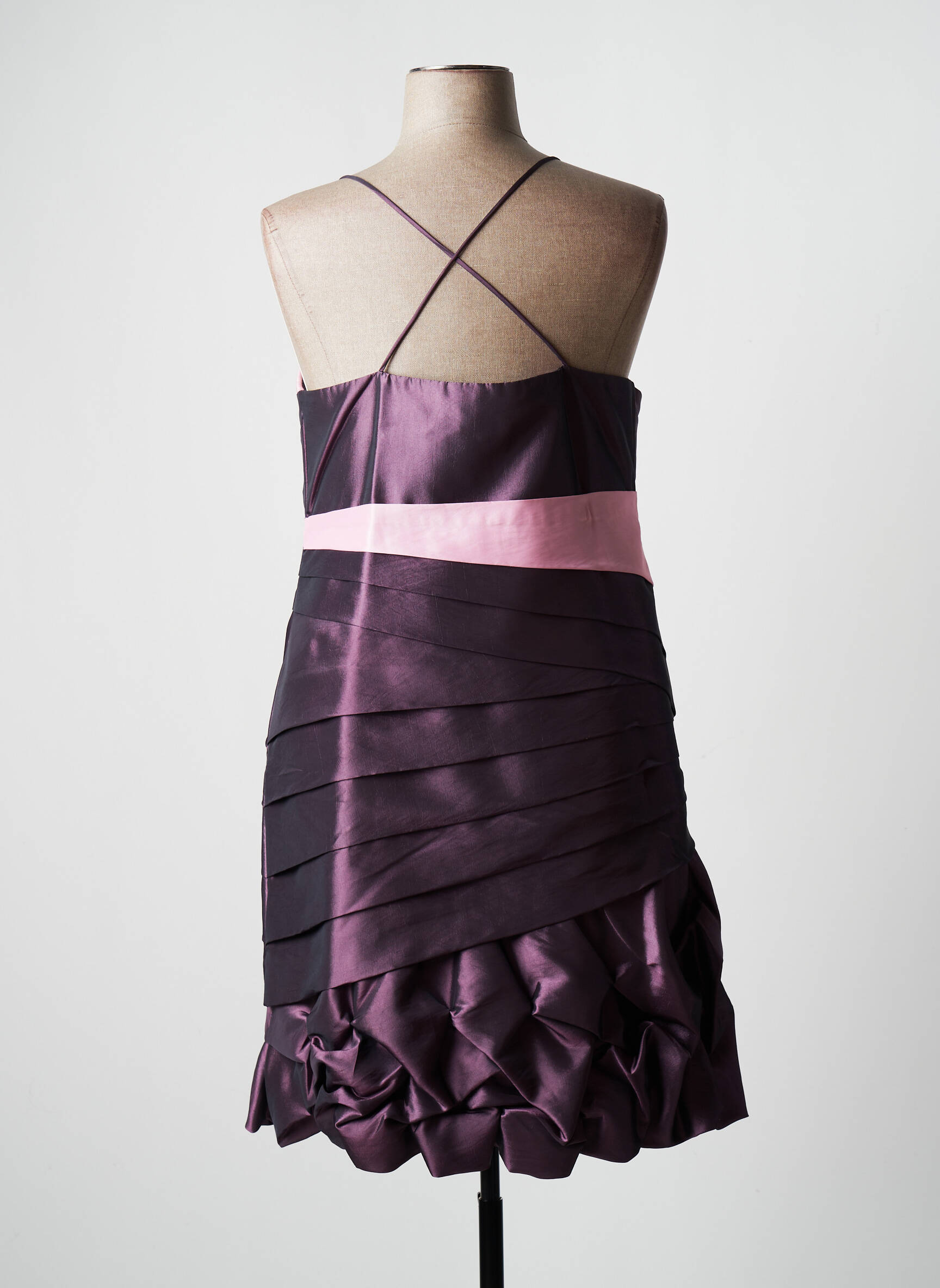 Creatif Paris Robes Mi Longues Femme couleur violet