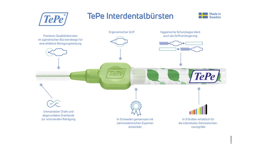 TePe Interdentalbürste 0,8mm Gr. 5