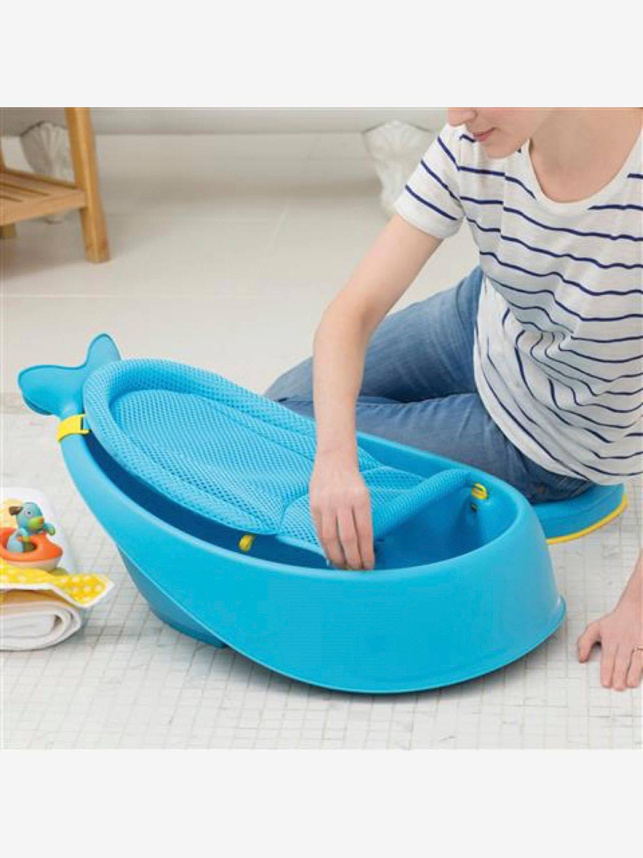 Baignoire évolutive Moby de SKIP HOP bleu