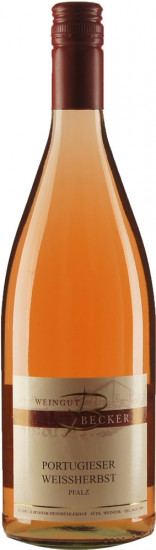 2022 Portugieser Rosé lieblich Bio 1,0 L - Weingut Becker-Heißbühlerhof