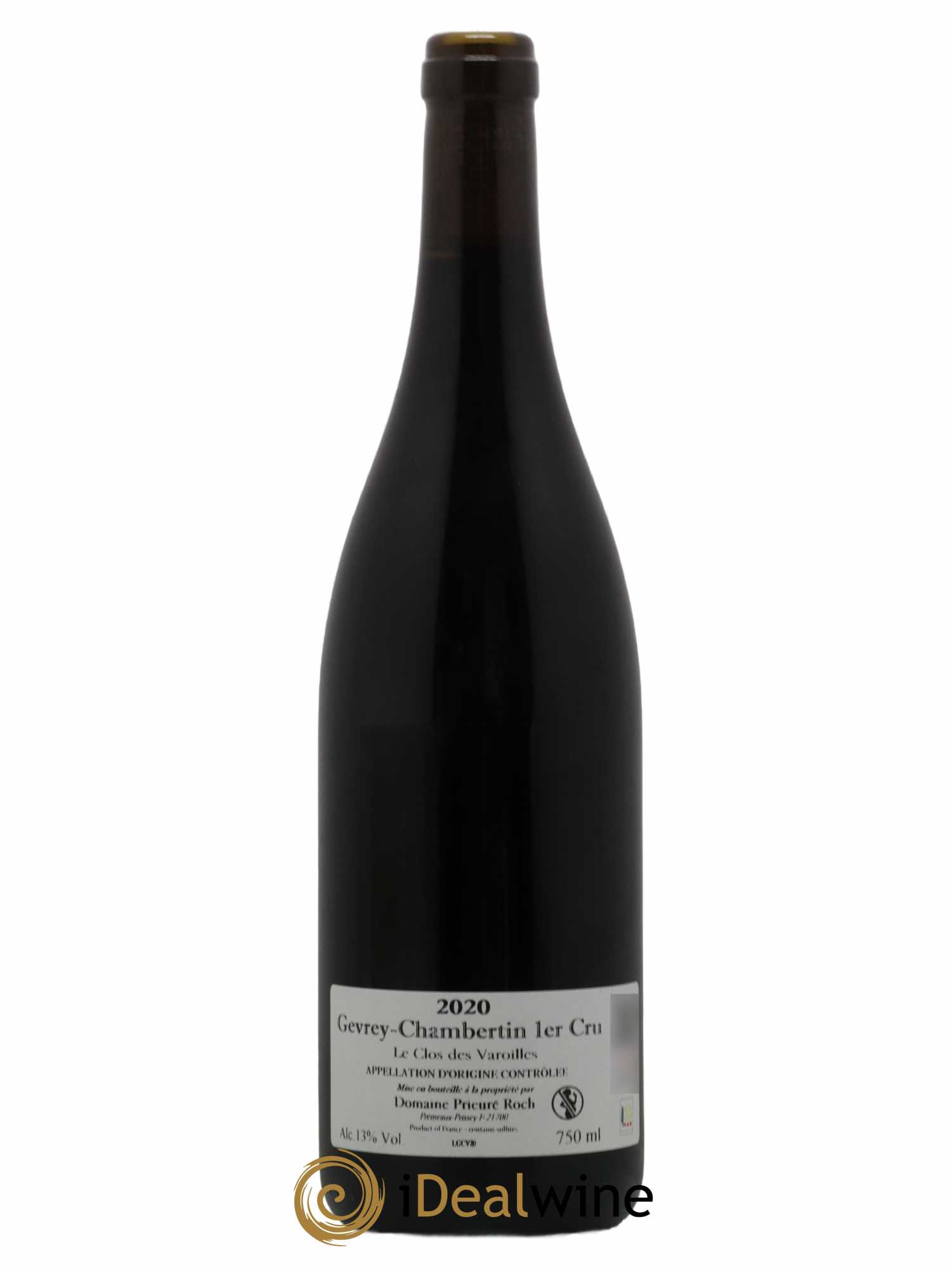 Gevrey-Chambertin 1er Cru Le Clos des Varoilles Prieuré Roch 2020 - Lot de 1 Bouteille