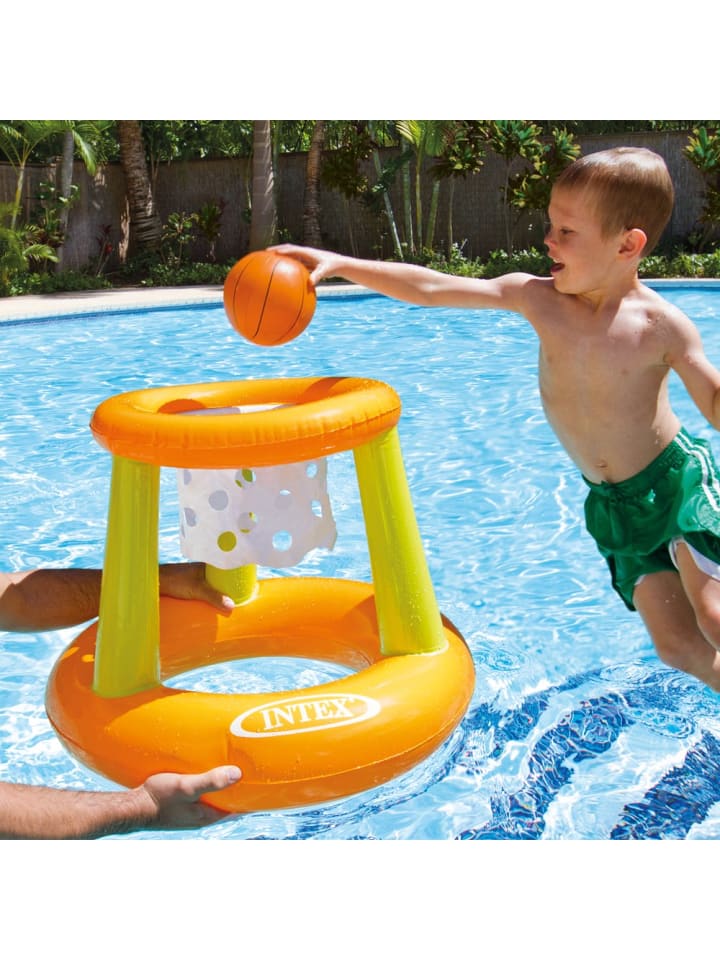 Intex Poolgame 3er Set, Fun Goals, Volleybal, Floating Hoops in orange günstig kaufen onesize