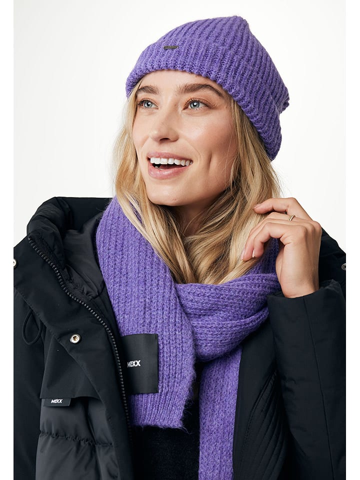 Mexx Schal in Lila - (L)185 x (B)36 cm günstig kaufen onesize