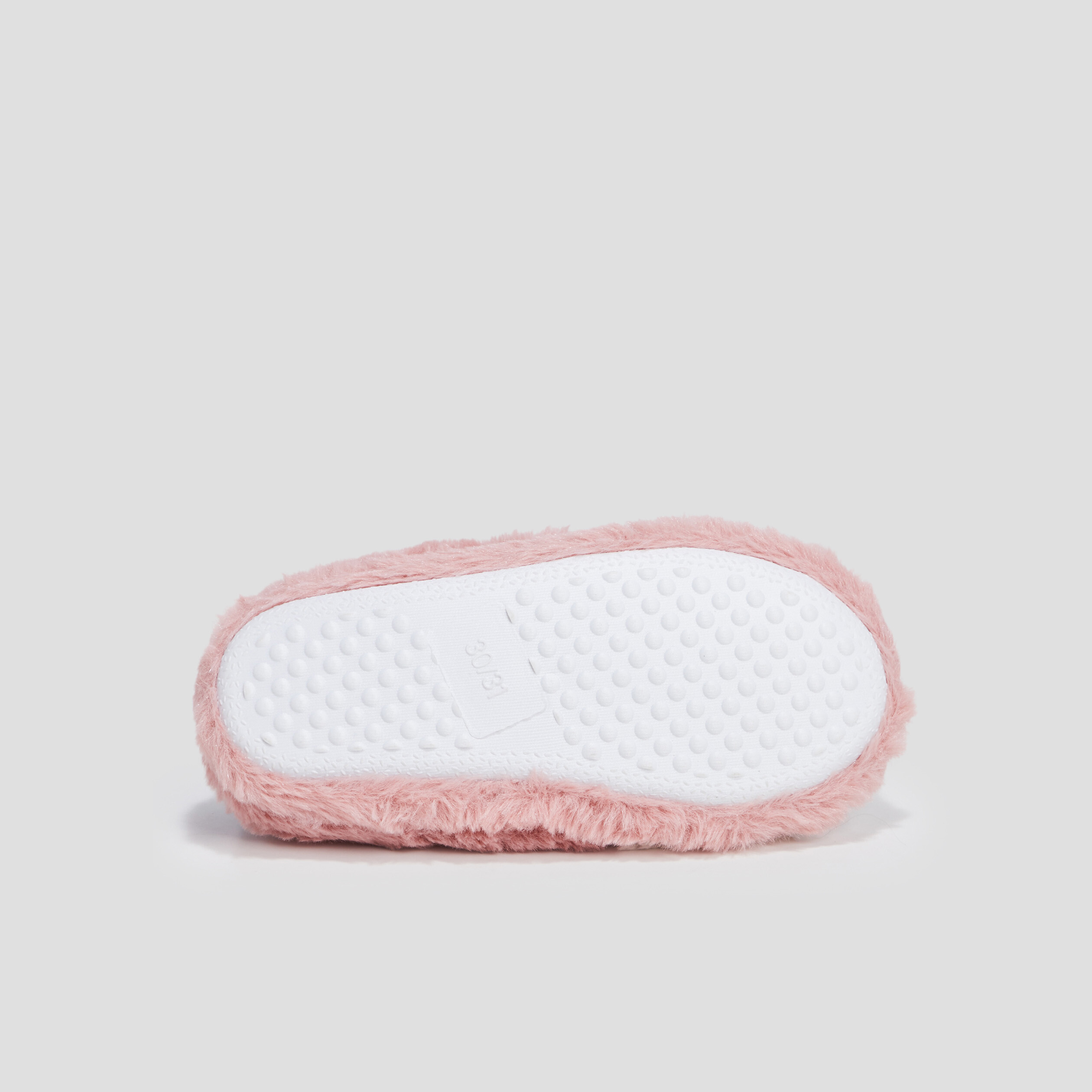 Chaussons mules blanc fille | La Halle
