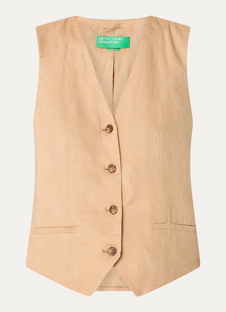 Vestă de in Benetton