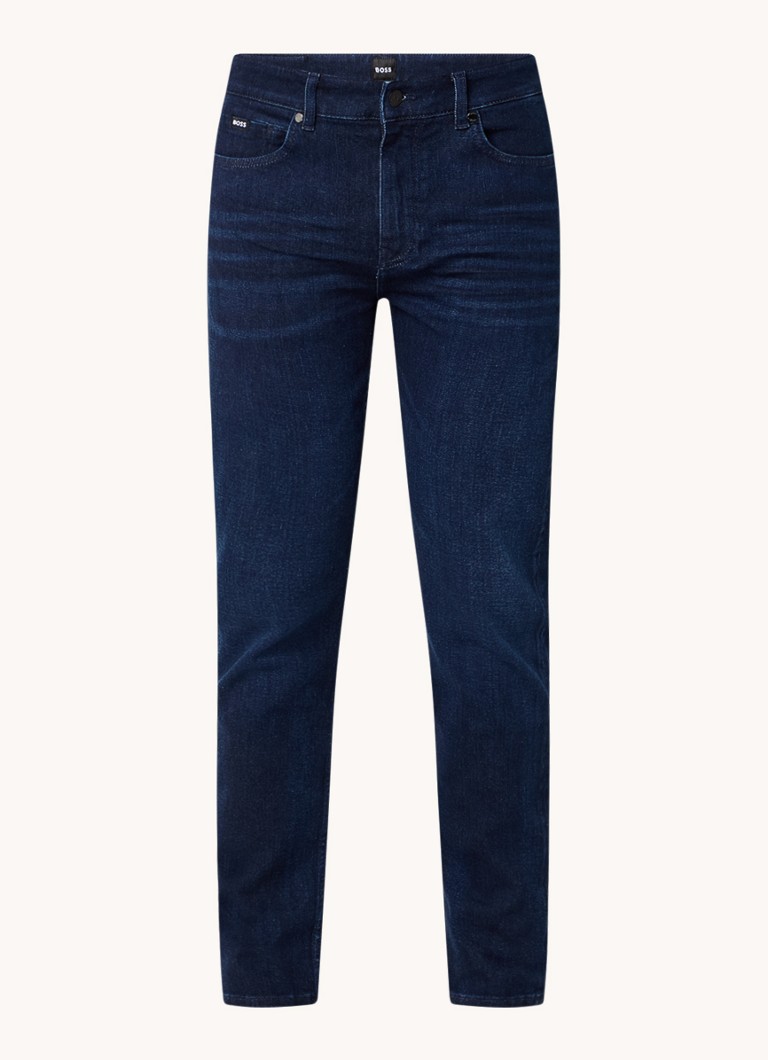 HUGO BOSS H-Delaware traperice slim fit u tamnoj boji s bočnim džepovima