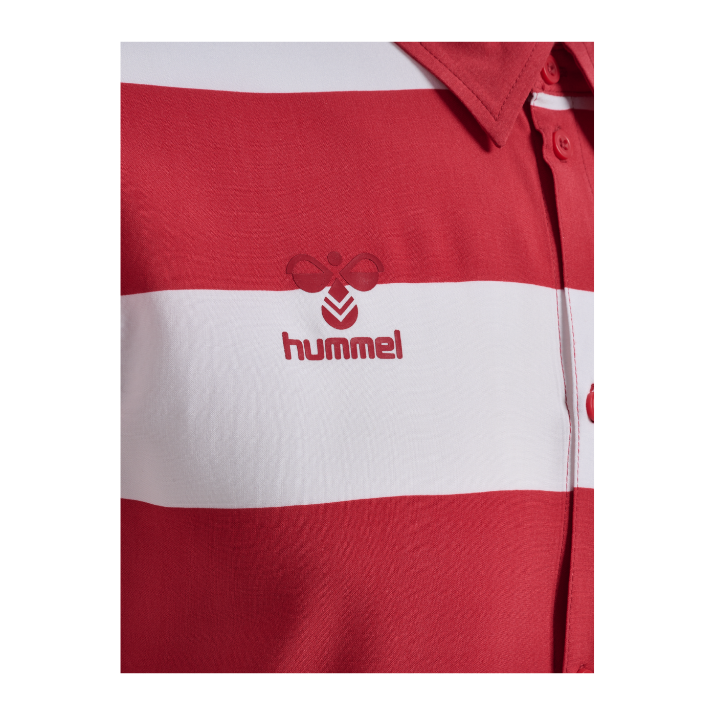 Hummel Dänemark Fan T-Shirt EM 2024 Rot F3681