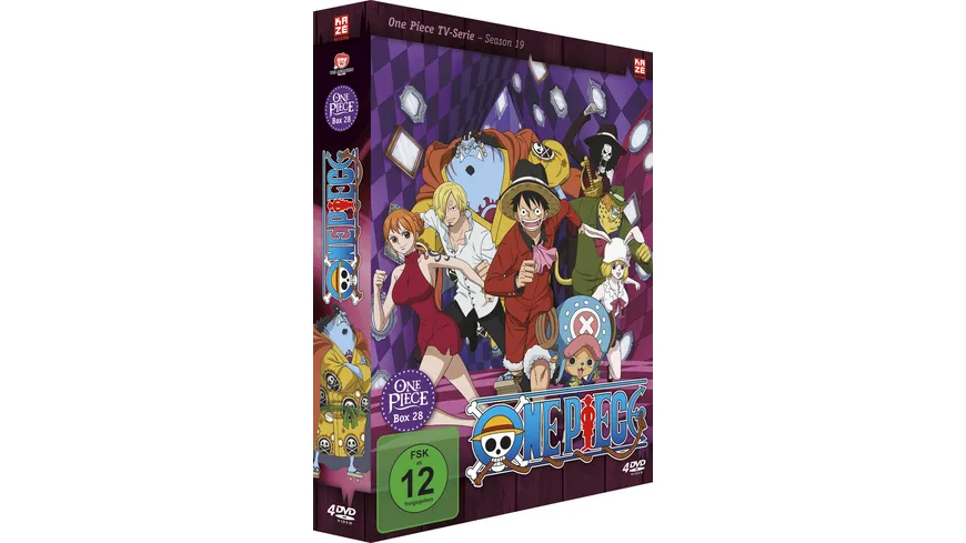 One Piece - TV-Serie - Box 28 (Episoden 829-853)  [4 DVDs]