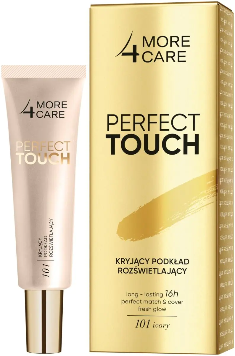 Више 4 Care Perfect Touch осветљавајућа покривна подлога 101 Ivory