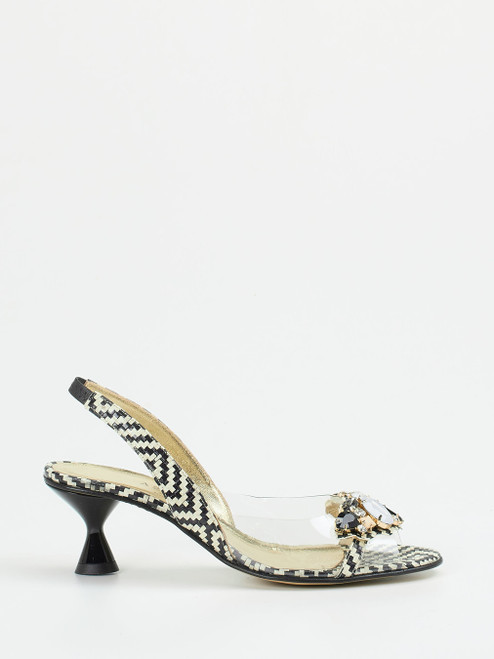 Sandalette-12260070003 Azurée