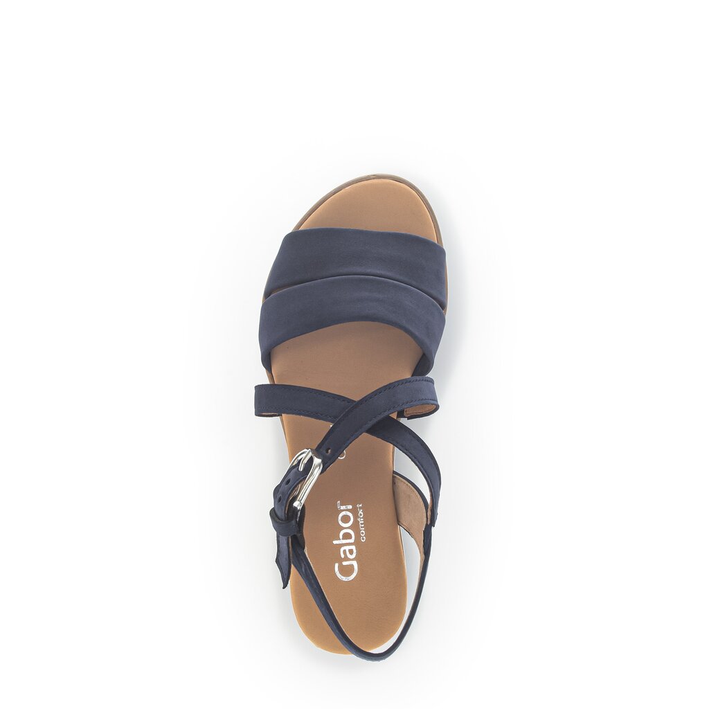Gabor comfort Keilsandalette blau