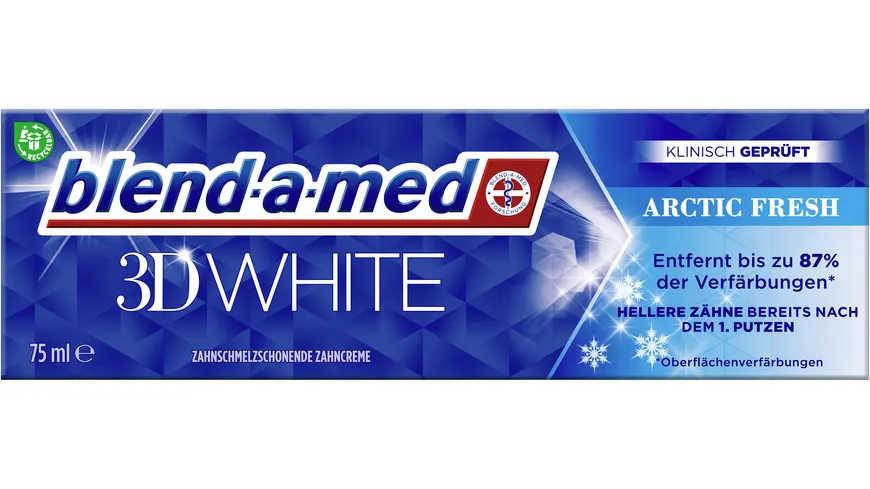 Blend-A-Med Zahnpasta 3DW Arctic Fresh 75ml 75 ml