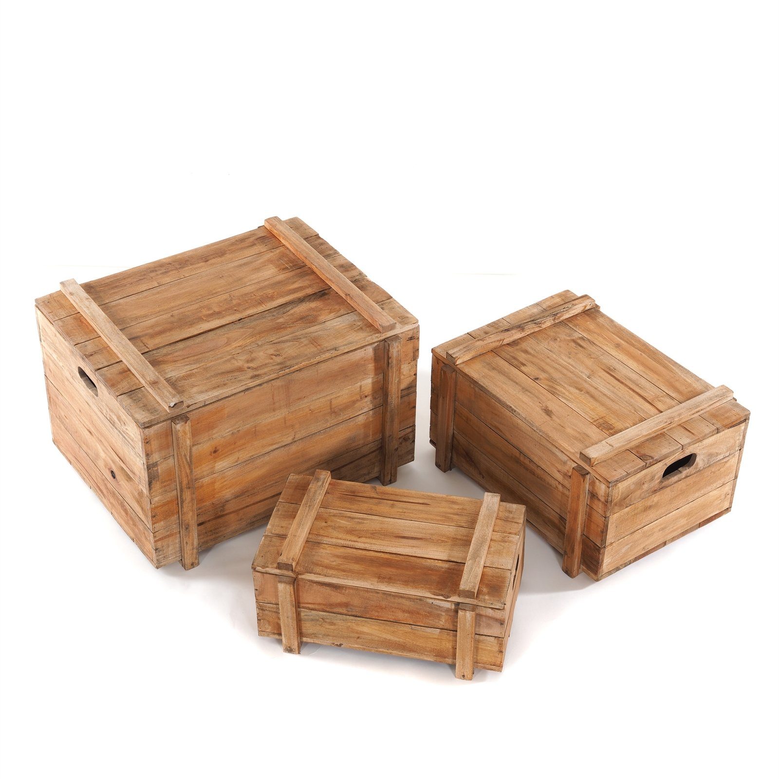 DESIGN DELIGHTS Truhe 3ER TRUHENSET 