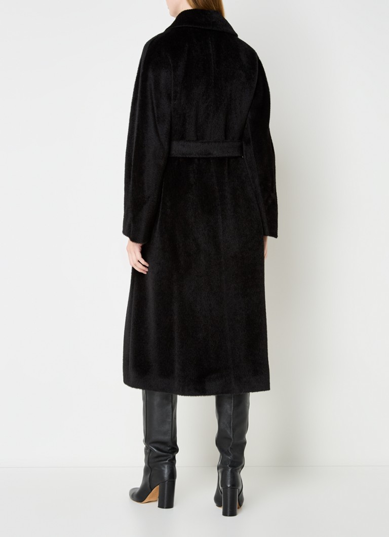 MaxMara Eugenio -takki alpakkavillasekoitteesta vyöllä