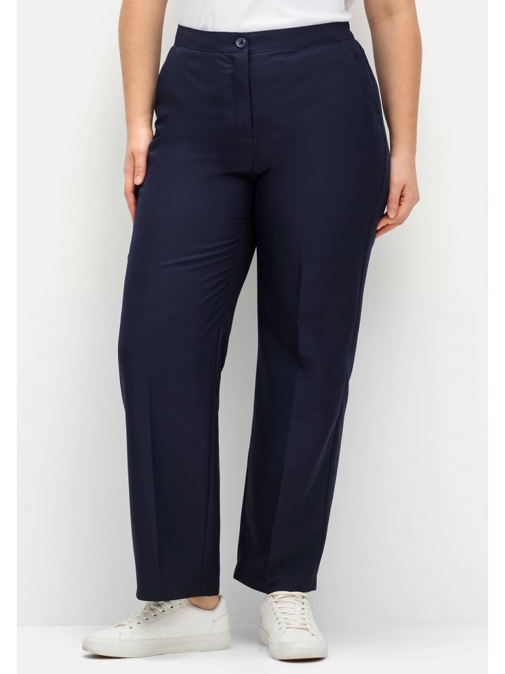 sheego Hose in marine günstig kaufen