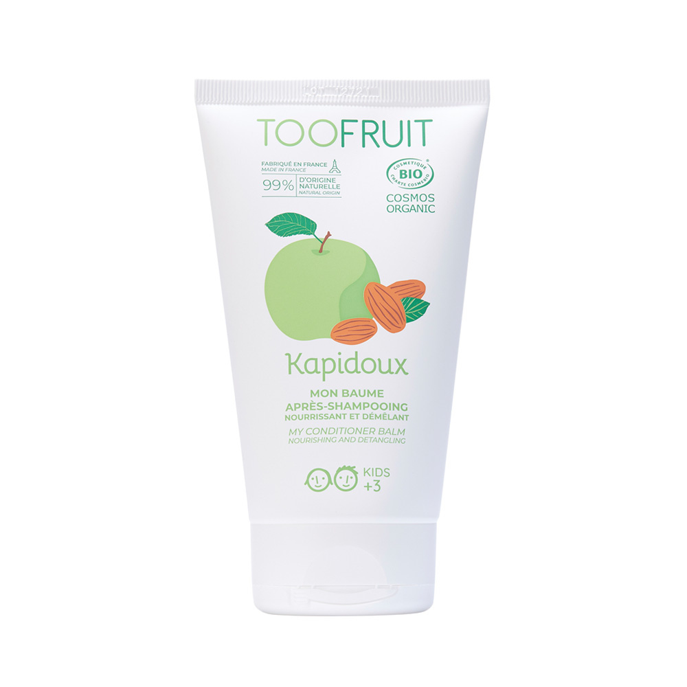 toofruit Kapidoux, Baume après shampoing BIO  Pomme - Amande Baume après-shampooing