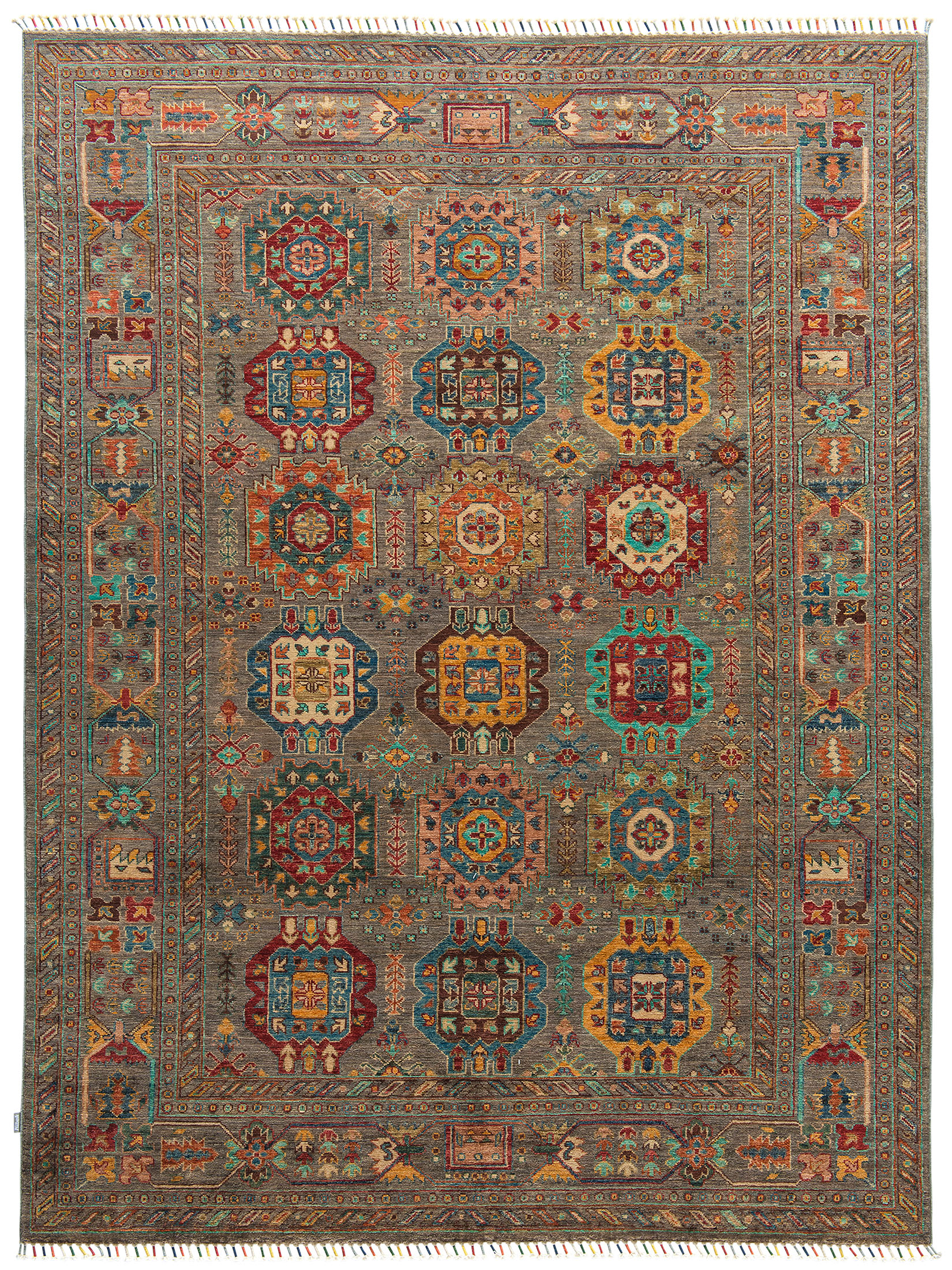 Kazak Ghazni ca. 177 x 233 cm, Unikat / Einzelstück