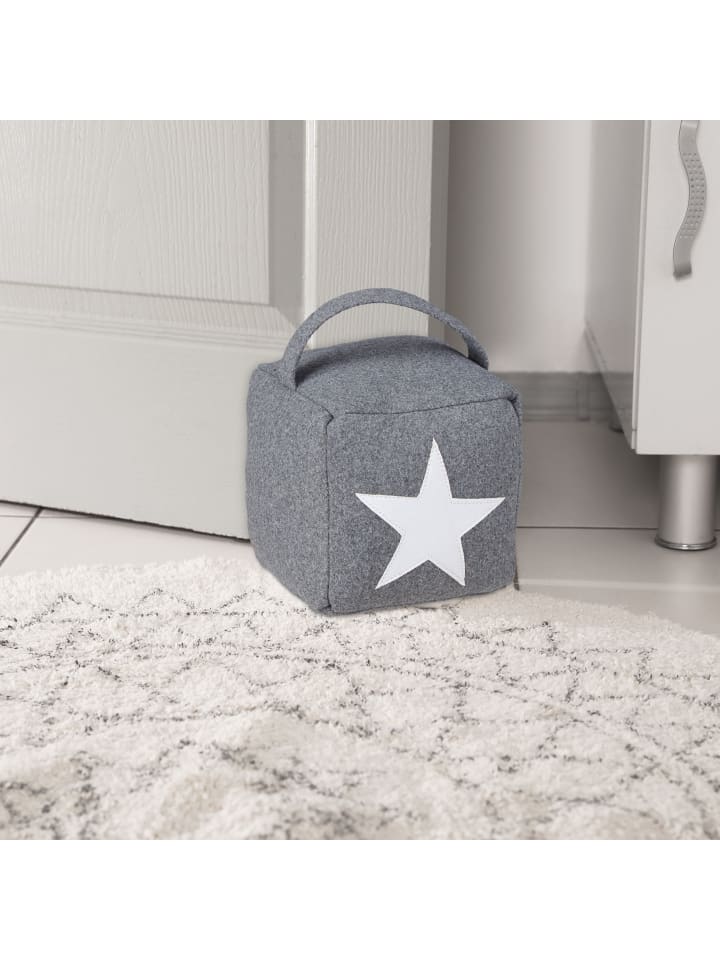 relaxdays Türstopper Stern in Dunkelgrau - (B)15x (H)20 x (T)15 cm günstig kaufen onesize