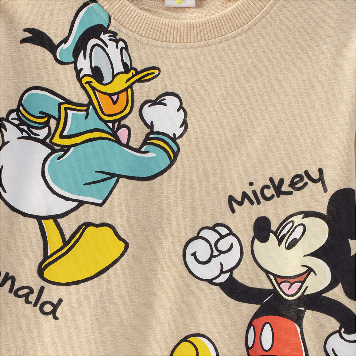 Micky Maus Sweatshirt mit großem Print