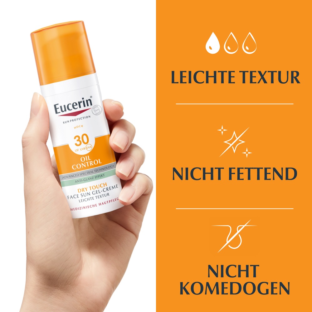 Sun Gel-Creme Oil Contr.Anti-Gl.Eff.LSF 30