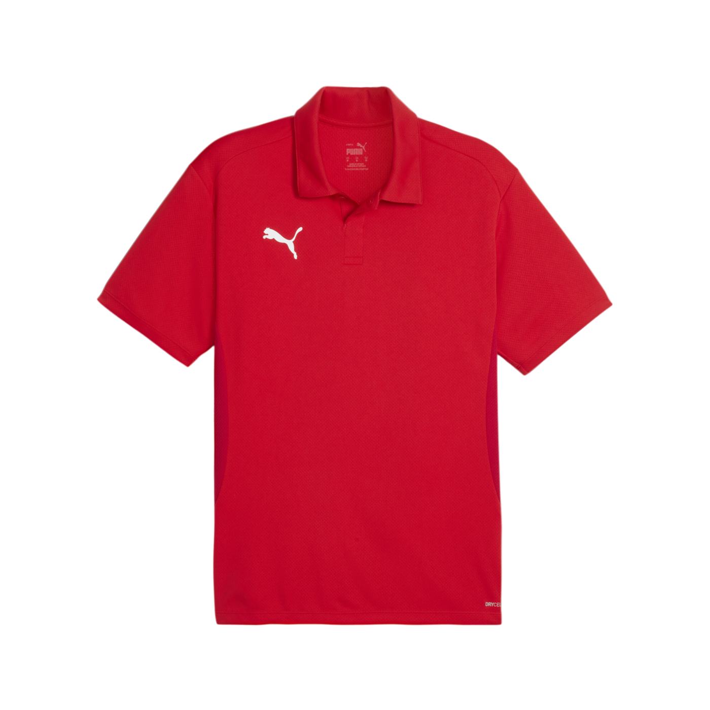 PUMA teamGOAL Poloshirt Rot F01