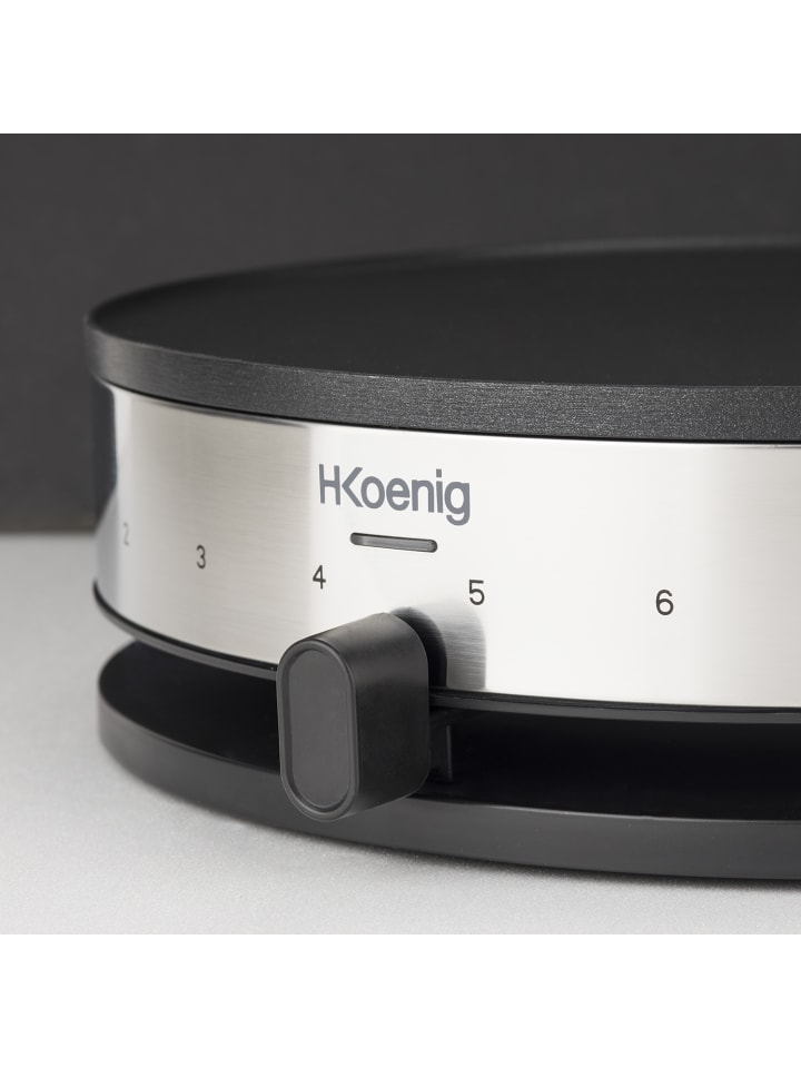 HKoenig Crepegerät KREP29  in Silber günstig kaufen onesize