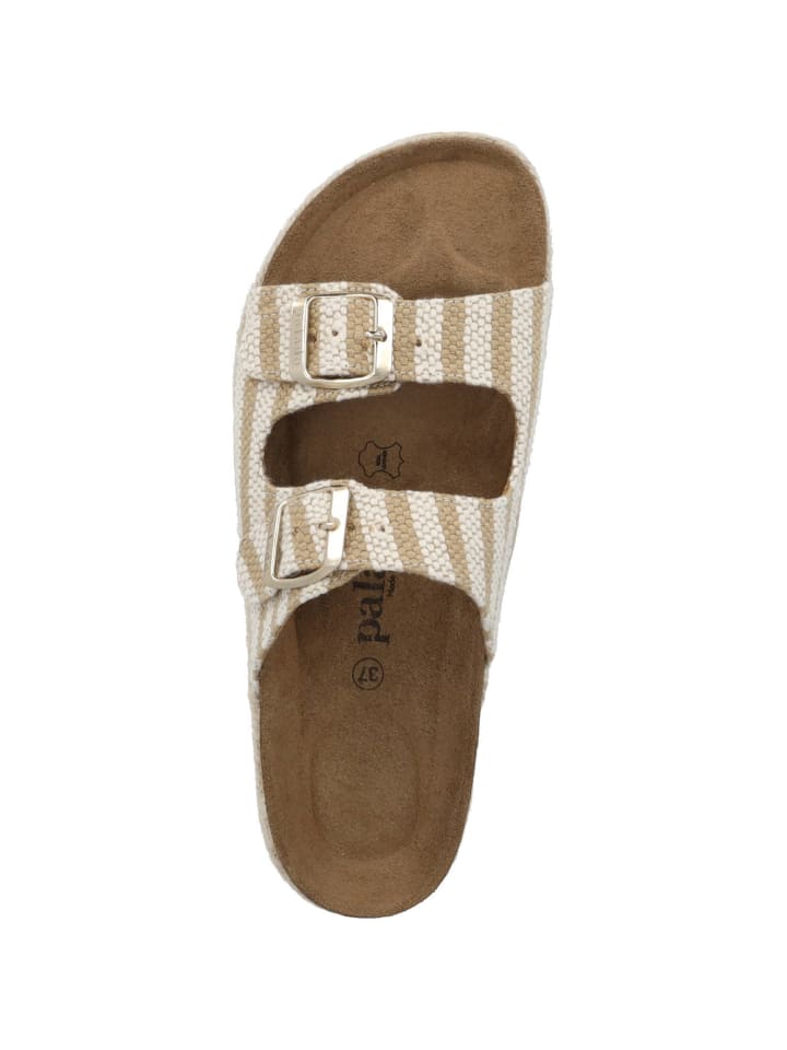 palado Pantoletten in Weiß Beige günstig kaufen