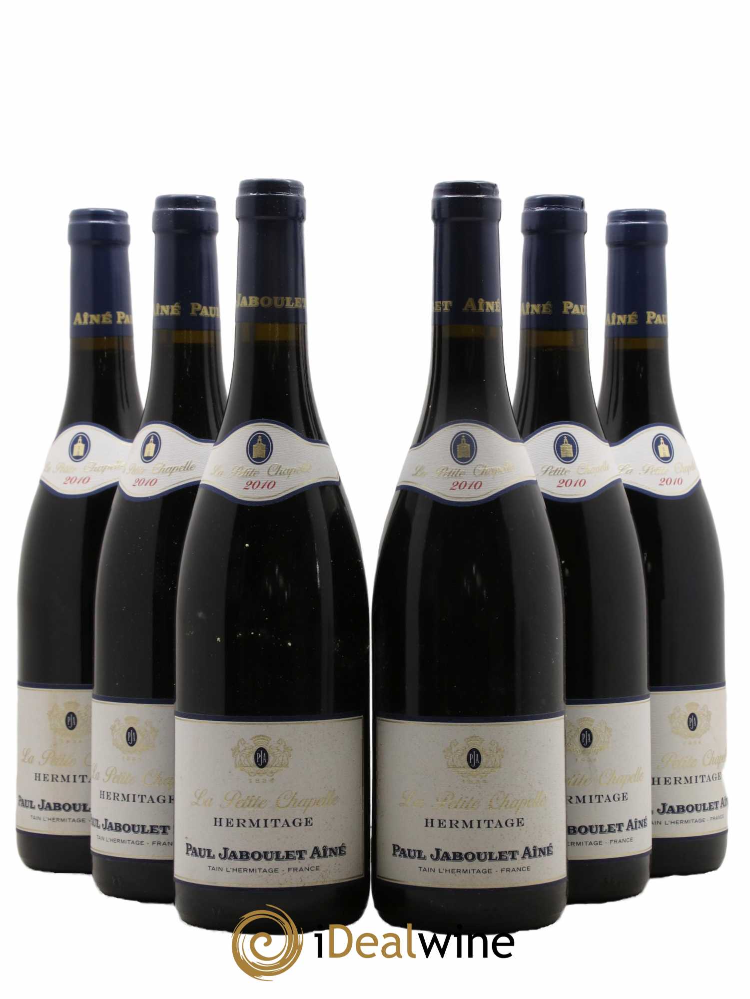 Hermitage La Petite Chapelle Paul Jaboulet Ainé  2010 - Lot de 6 Bouteilles