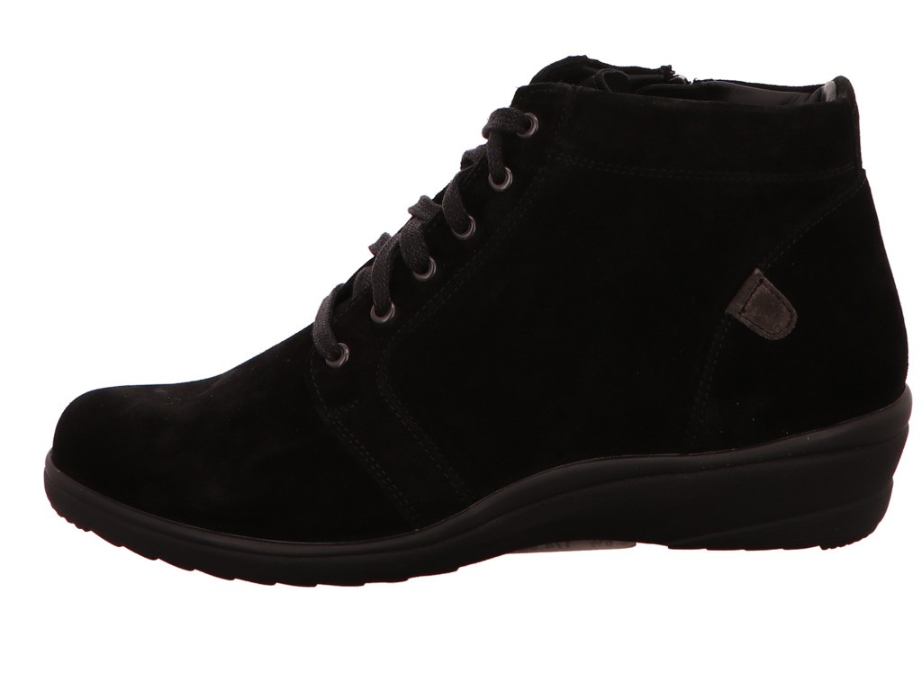 GANTER Schnür-Stiefeletten schwarz Hilde Stfl.