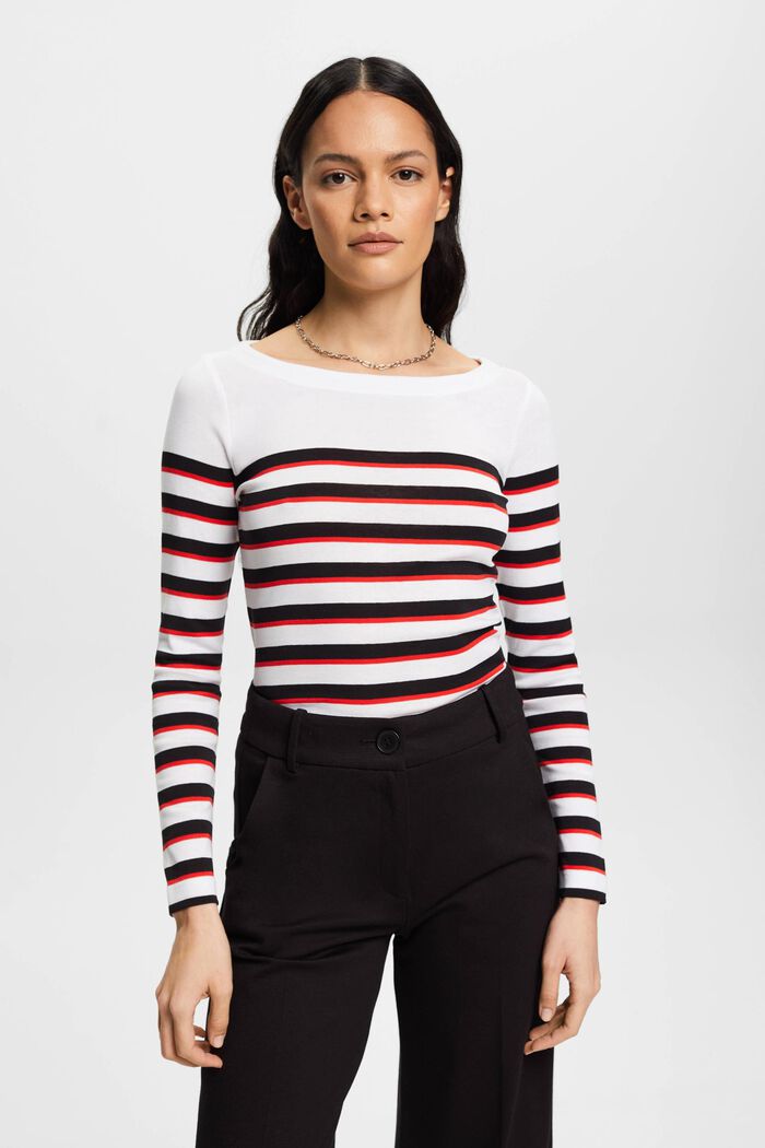 Longsleeve mit Streifen