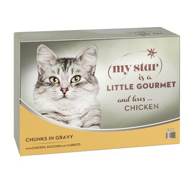 Sparpaket My Star is a little Gourmet - Häppchen in Sauce 48 x 85 g