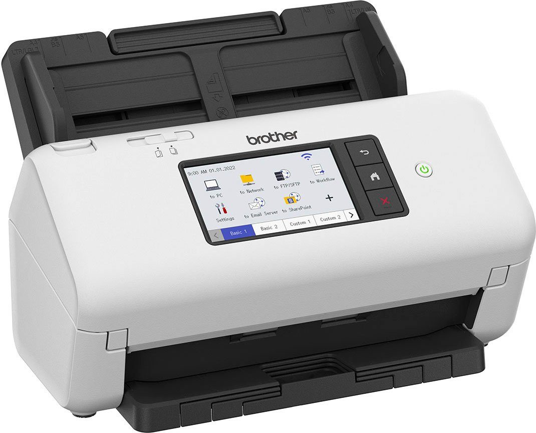 Brother ADS-4700W Scanner, (LAN (Ethernet), WLAN (Wi-Fi), Wi-Fi Direct)