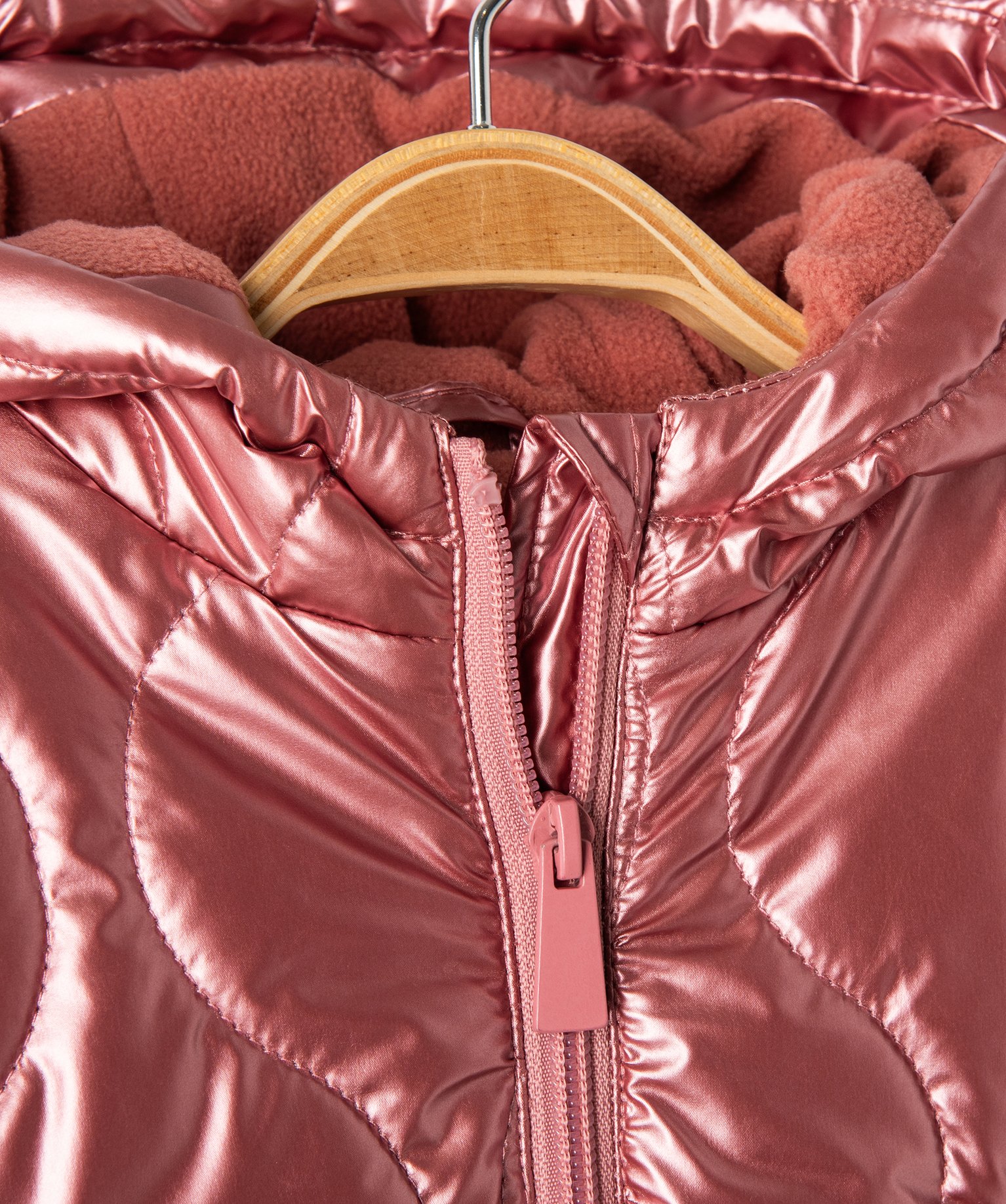 Blouson fille à capuche et doublure chaude - LuluCastagnette rose | GEMO
