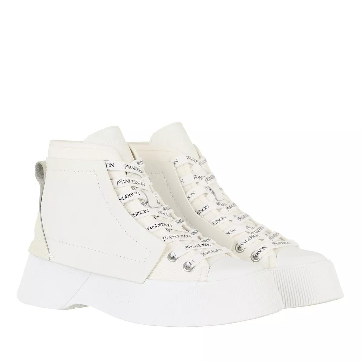 J.W.ANDERSON Freizeit Schnürer weiss Plateau Sneaker