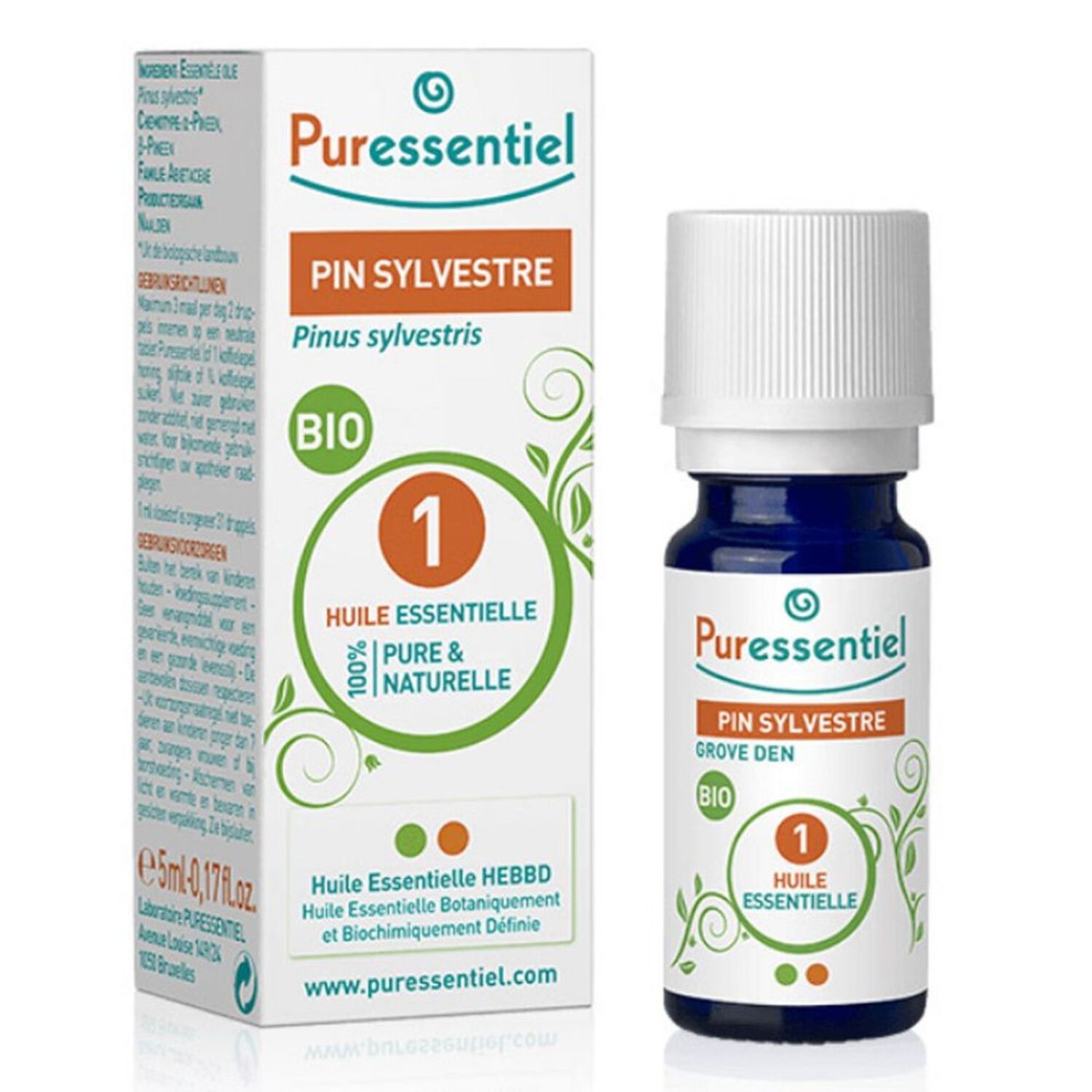 Puressentiel Huile Essentielle Pin Sylvestre BIO 5 ml