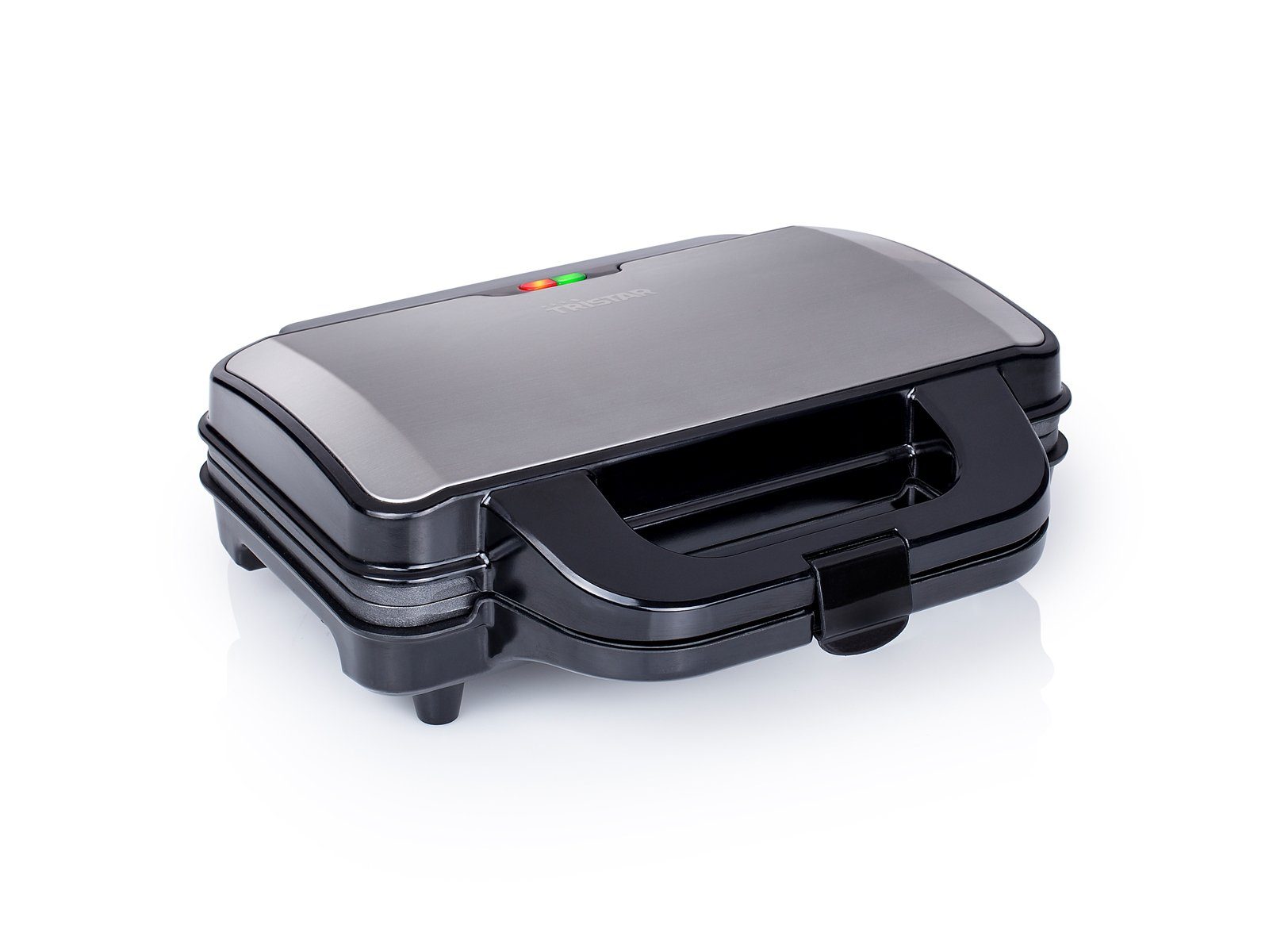 Tristar Sandwichmaker, 900 W, Toaster XXL Snack Panini-Maker & Gabel extra tief für dicke Toasties