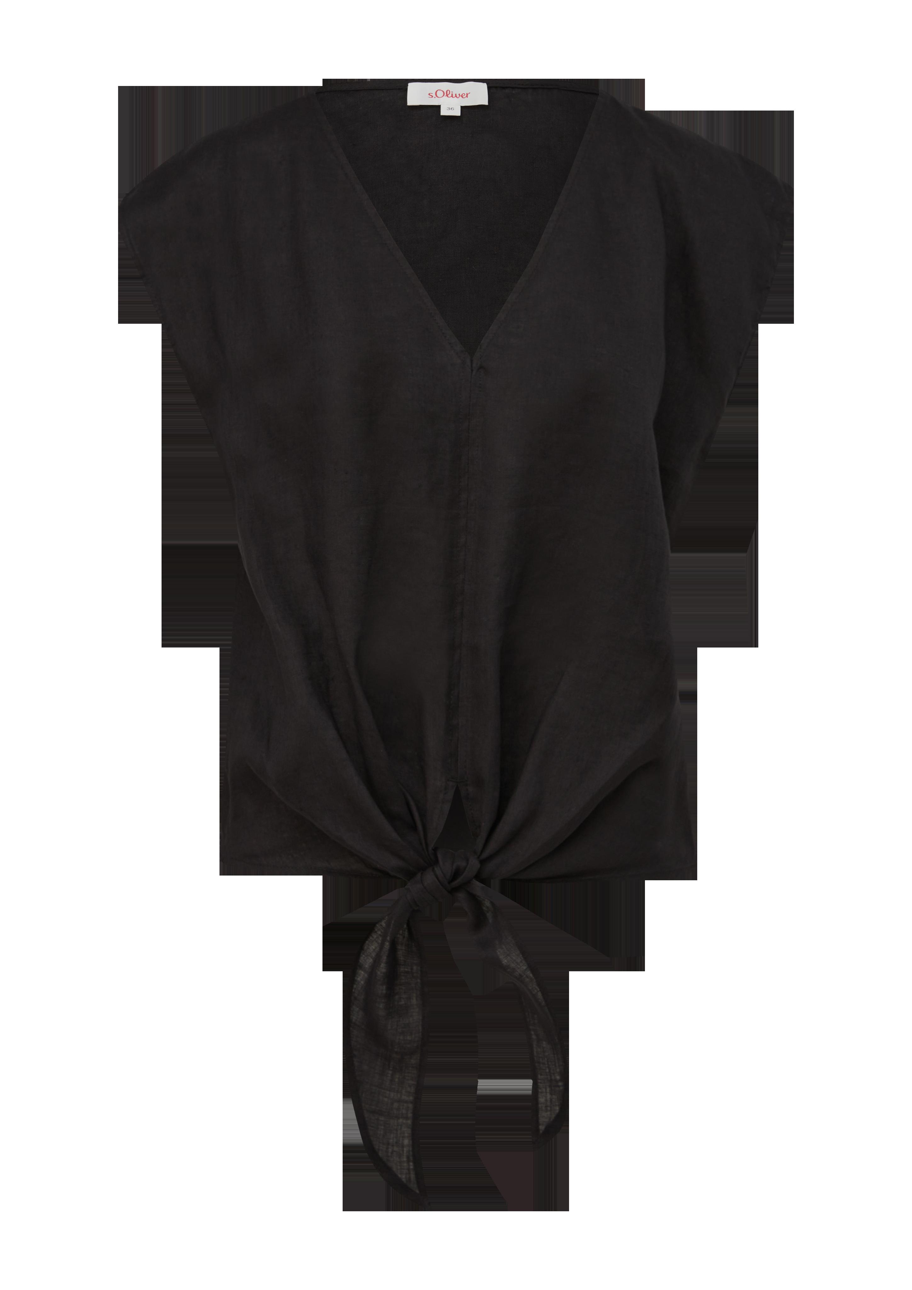 Bluse mit Knoten-Detail  2131873-9999