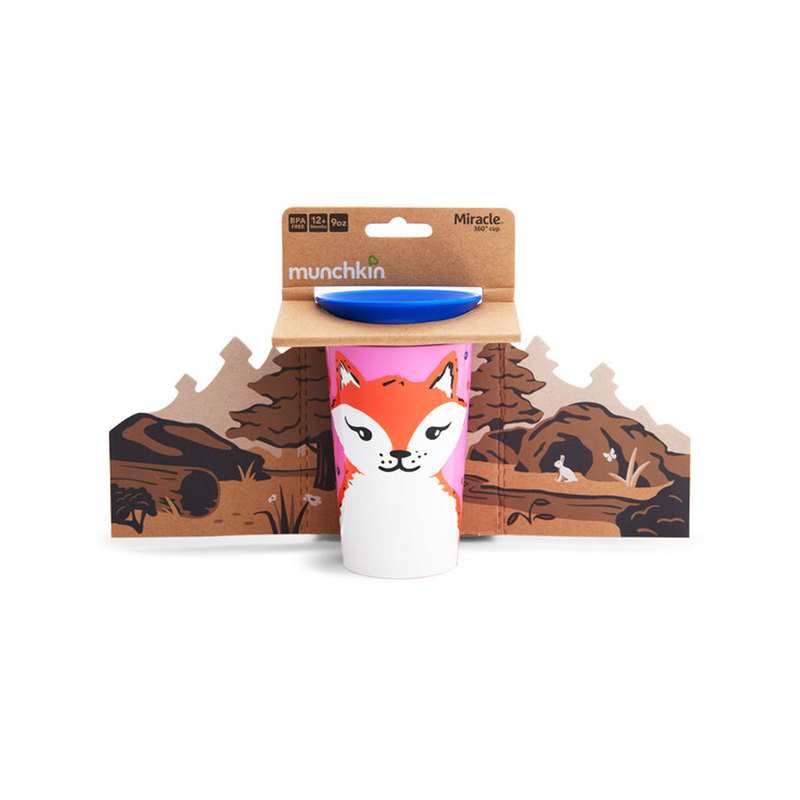 Tasse miracle 360° 12m et + renard Munchkin