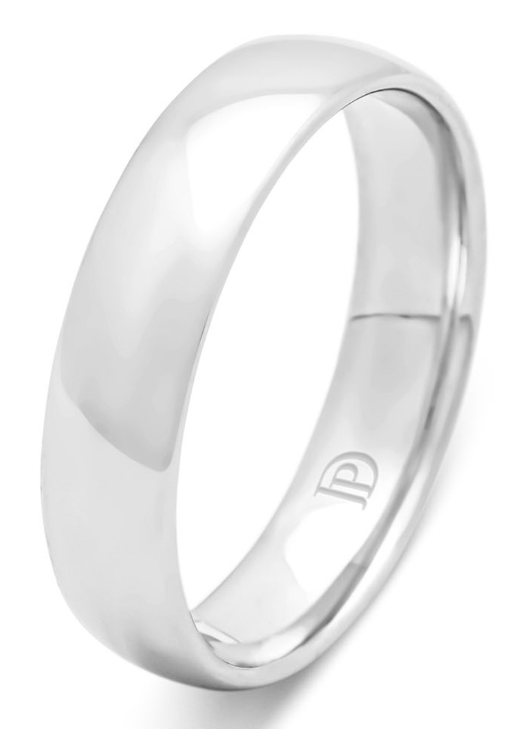 Diamond Point  Witgouden ring Wedding