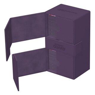 Ultimate Guard Twin Flip`n`Tray 200+ XenoSkin Monocolor - Violett