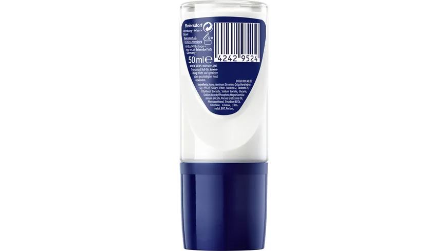 NIVEA MEN Deo Roll-On Derma Dry Con trol Maximum 50 ml