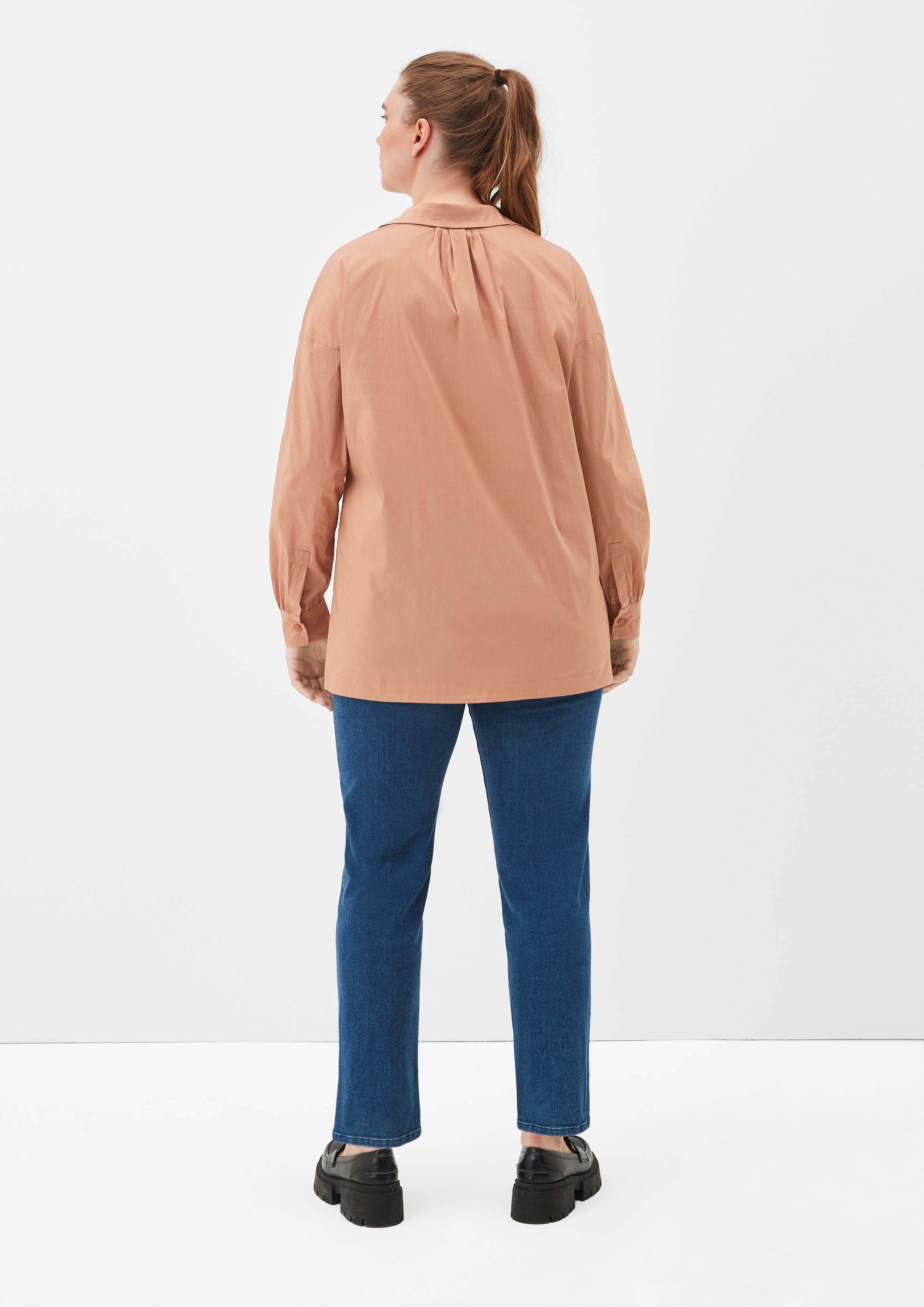 Bluse aus Popeline  2121180-8748
