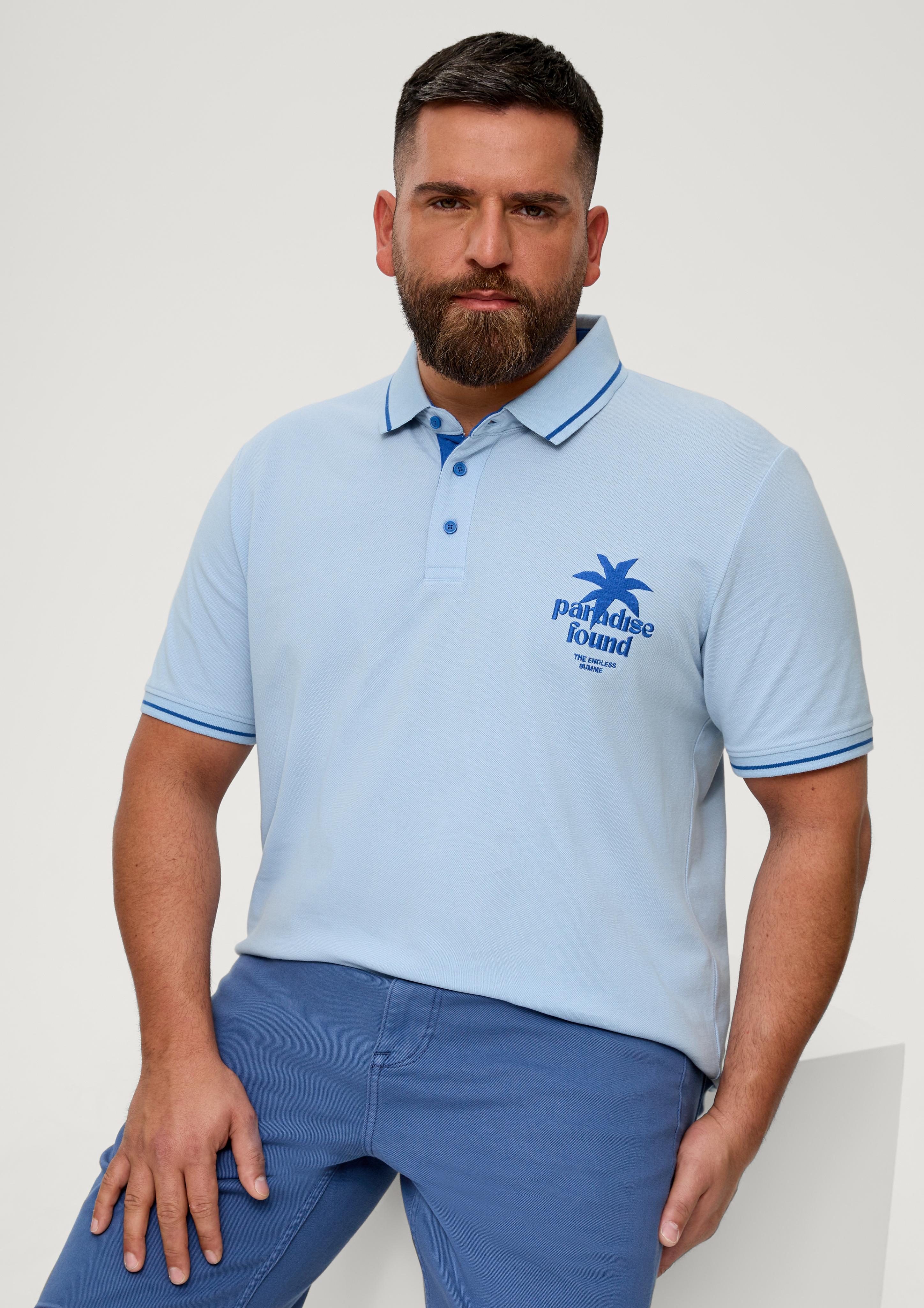 Polo-Shirt aus Baumwoll-Piqué  2135549-50D1